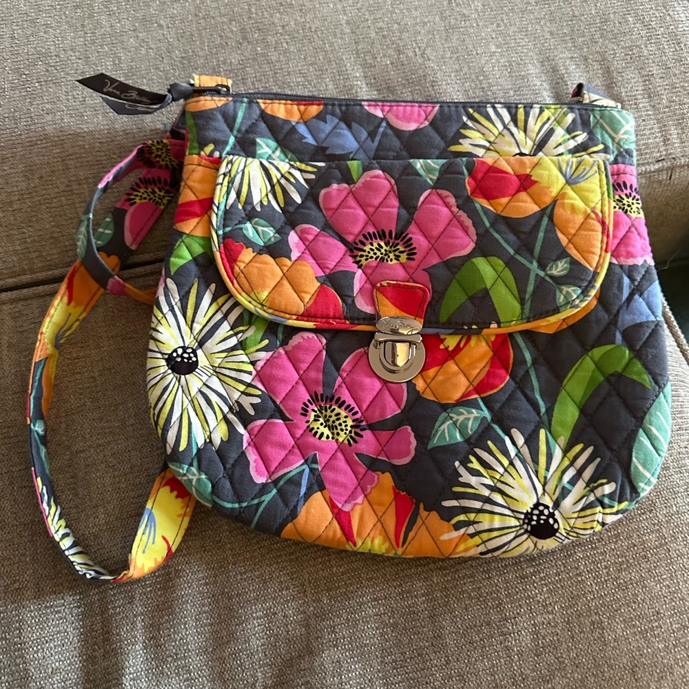 Vera Bradley Multicolor Floral Crossbody Bag